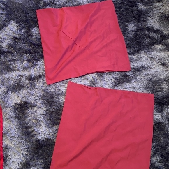 ❤️SALE❤️NWOT Air Canada burgundy pillow cover  6 - Picture 2 of 8